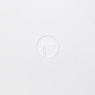 Marque-verre mariage personnalisé prénoms invités acrylique givré 4x4 cm - Garden