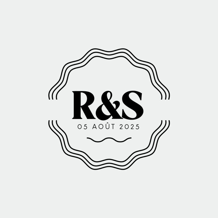 Boîte à alliances mariage personnalisée carrée initiales mariés verre gravé 10x10x5 cm - Pop