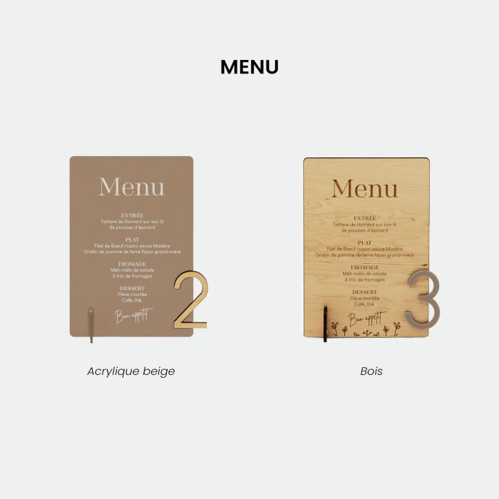 Pack décoration mariage personnalisée 70 invités - Bohème