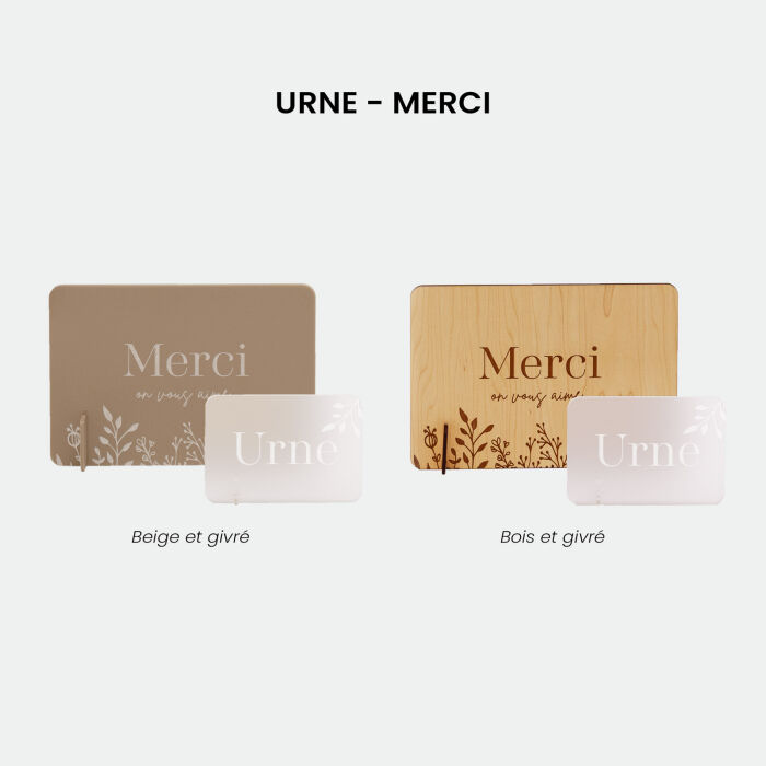 Pack décoration mariage personnalisée 70 invités - Bohème