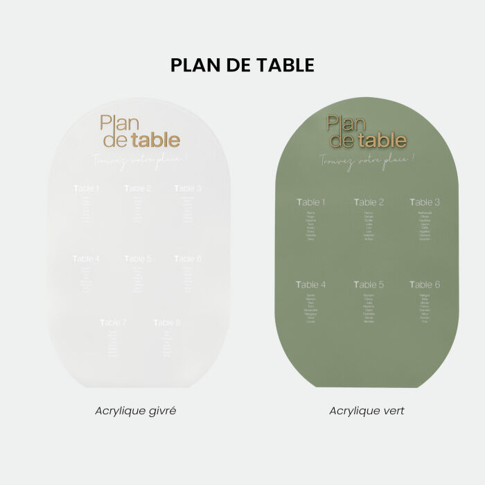 Pack décoration mariage personnalisée 70 invités - Garden