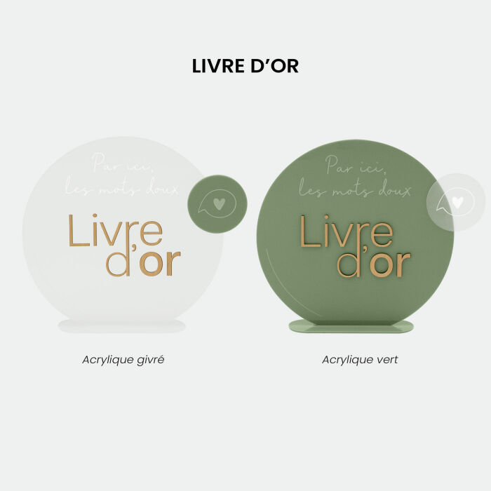 Pack décoration mariage personnalisée 70 invités - Garden