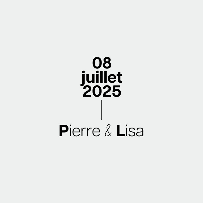 Cintre mariage personnalisé prénoms mariés bois 45x23 cm - Garden